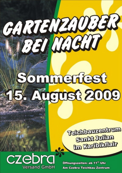 Sommerfest 2009 Teichbauzentrum